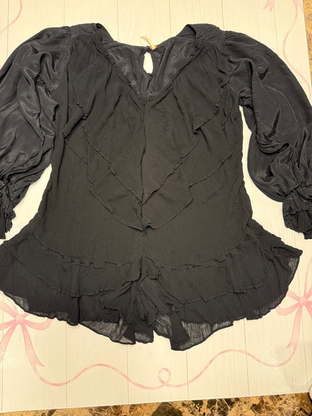 Free People Prairie Dust Romper size small